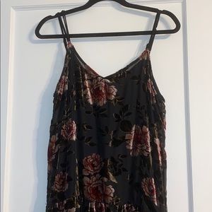 American Eagle Velvet Rose Dress/Tunic